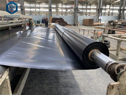 HDPE גיאוממברנה 1.0 מ"מ 1.5 מ"מ